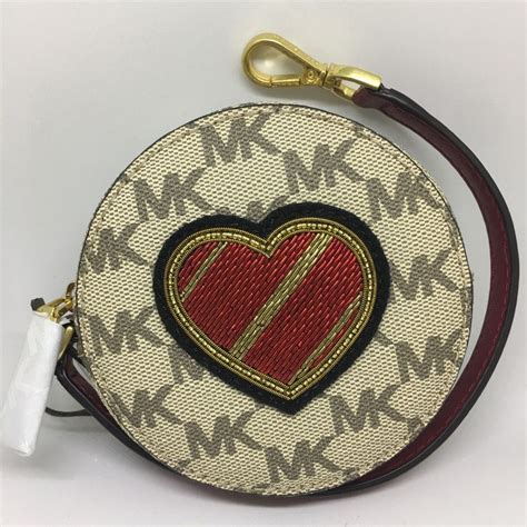 michael kors kette coin|Leather Coin Purse .